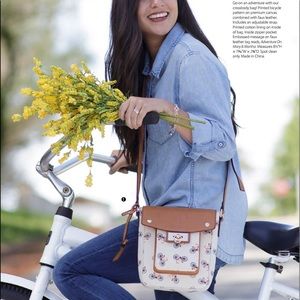 Mary & Martha Bicycle Crossbody Bag